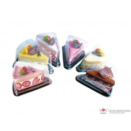 DULCE PORCIÓN PASTEL TOALLA