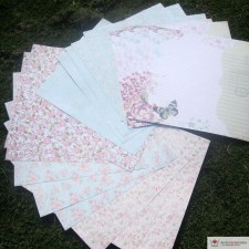 Set 18 papeles para scrapbooking. Seis diseños para tu boda.