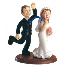 Figura de pastel Novios "Tepillé"