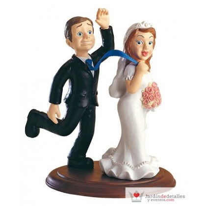 Figura de pastel Novios "Tepillé"