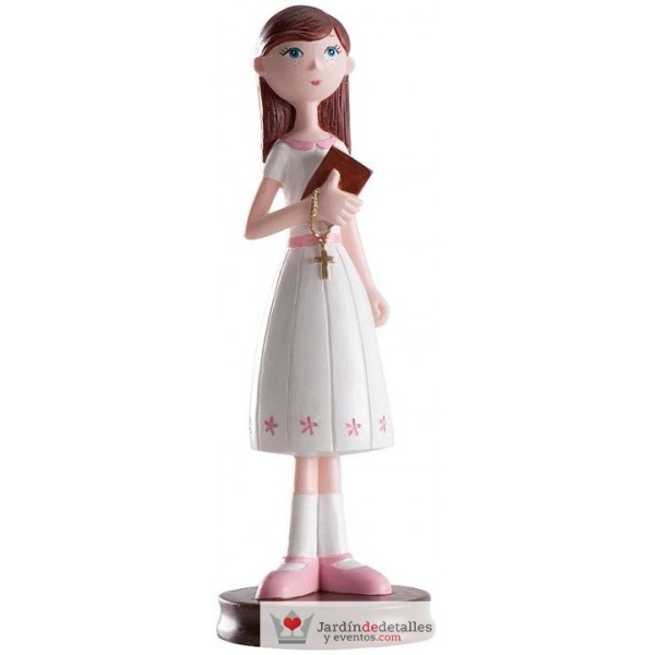 Figura Pastel Comuni�n Princesa Delgadita