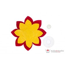 VELA FLOTANTE DE COLORES PARA EL AGUA