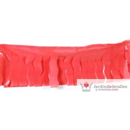 FLECO PLÁSTICO ROJO 25 METROS