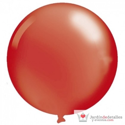 globo gigante rojo