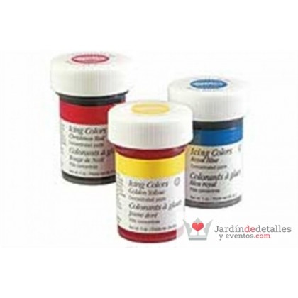 colorante rojo intenso