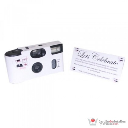 Cámara fotos desechable Pareja Novios