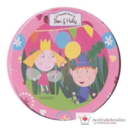 platos ben & holly 8 unidades