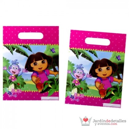 bolsas dora la exploradora 6 unidades