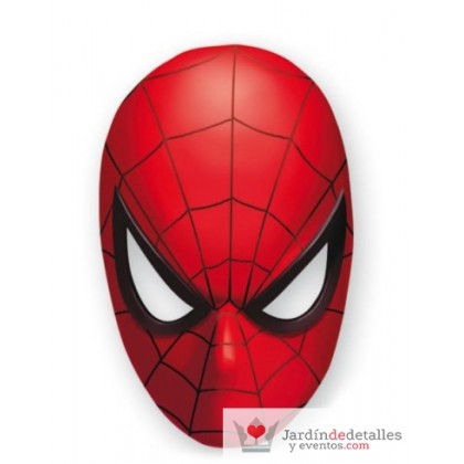 careta spiderman 6 unidades