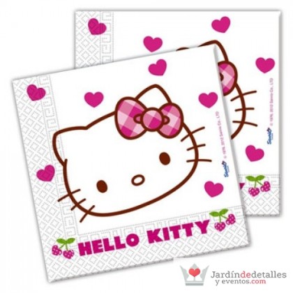 servilleta hello kitty