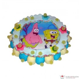 Tarta Golosinas Bob Esponja