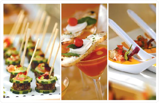 cuánto servir en una fiesta: comidas y bebidas